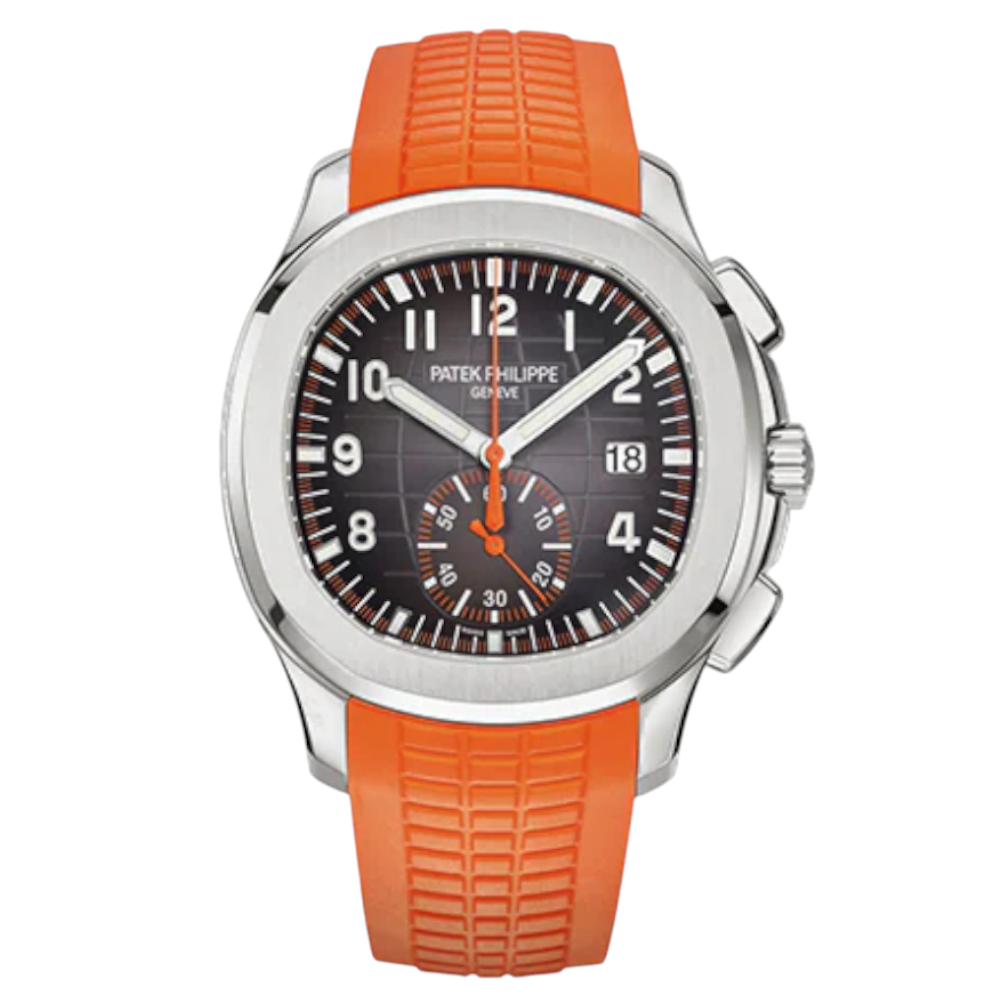Patek Philippe Aquanaut Gray Dial 41 mm Rubber Strap Men's Watch (Ref. V1)