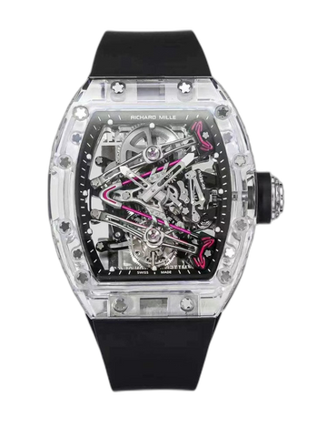 Richard Mille RM 38-02 Tourbillon Replica Watch – Transparent Crystal Case