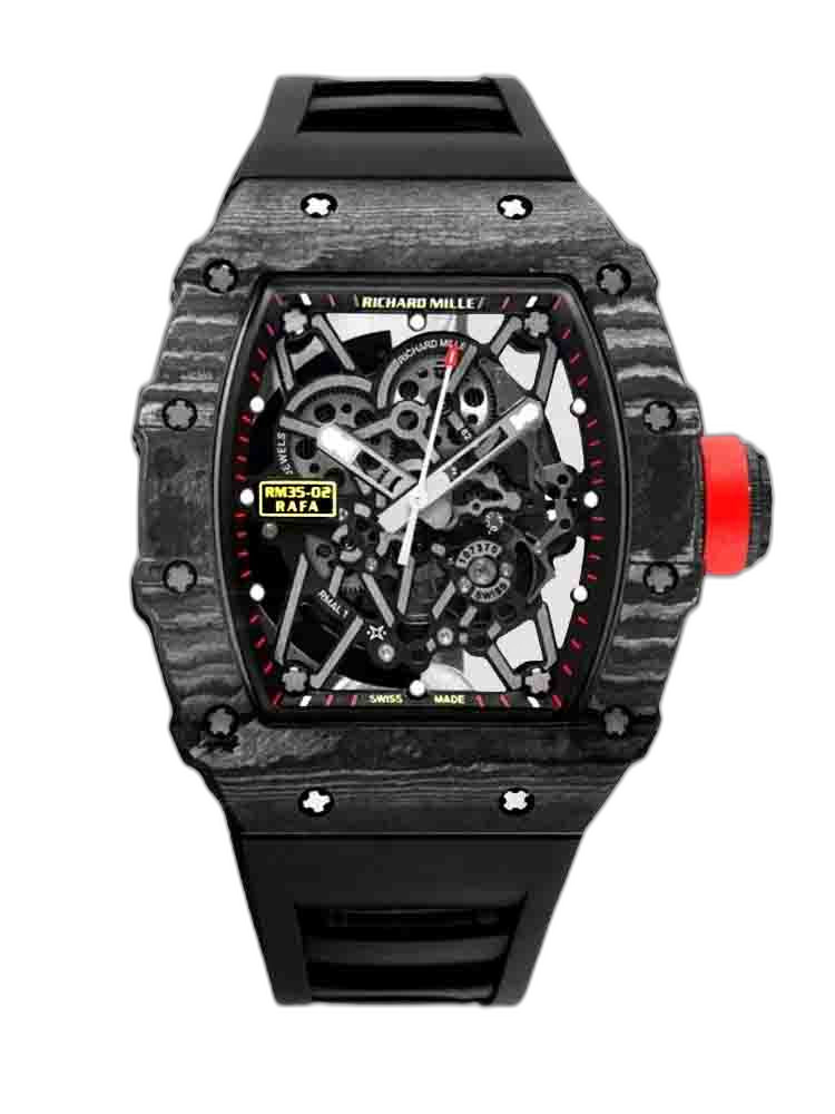 Richard Mille 35-02 Rafael Nadal Black NTPT Carbon Watch