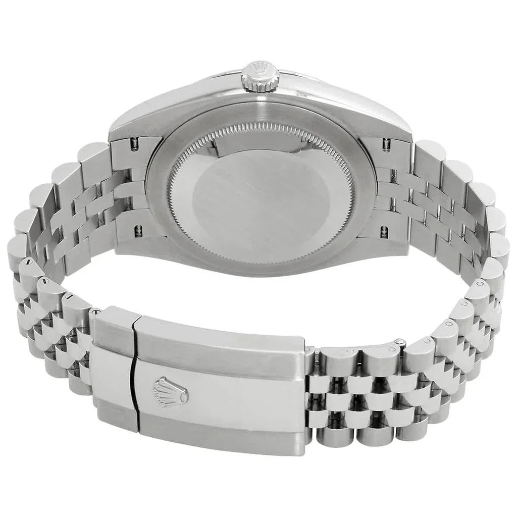 Rolex Datejust Green Dial 41 mm Metal Bracelet Men's Watch