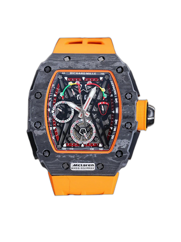 Richard Mille RM 50-03 McLaren Replica Tourbillon Chronograph – Super Clone Carbon Fiber Luxury Watch