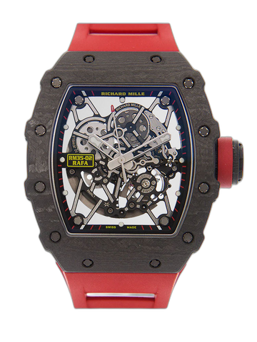 Richard Mille RM35-02 Carbon Fiber Swiss Replica Automatic Mechanical Watch