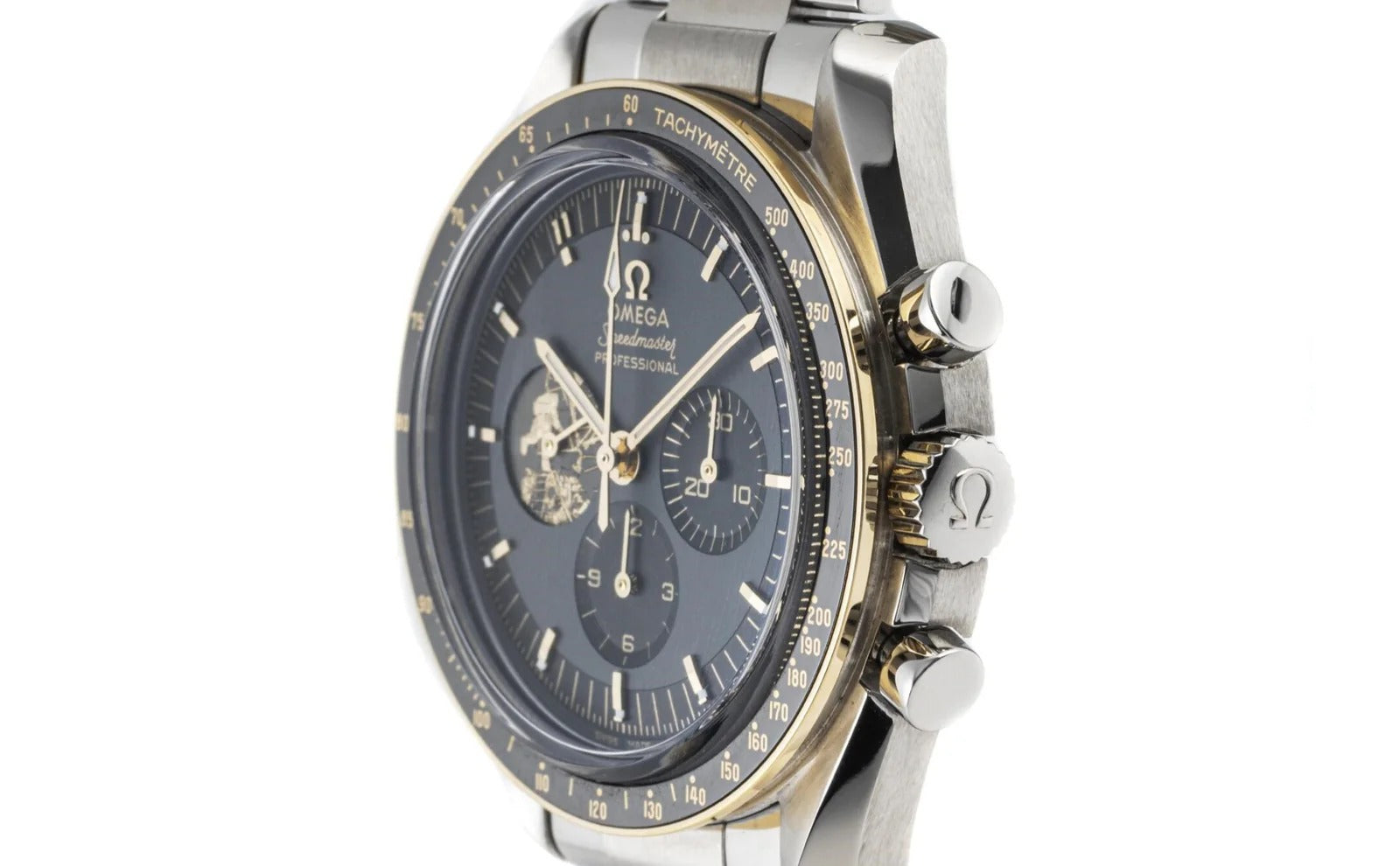 Omega Speedmaster Mirror Original Stainless Steel Bracelet Watch (Ref. V5)