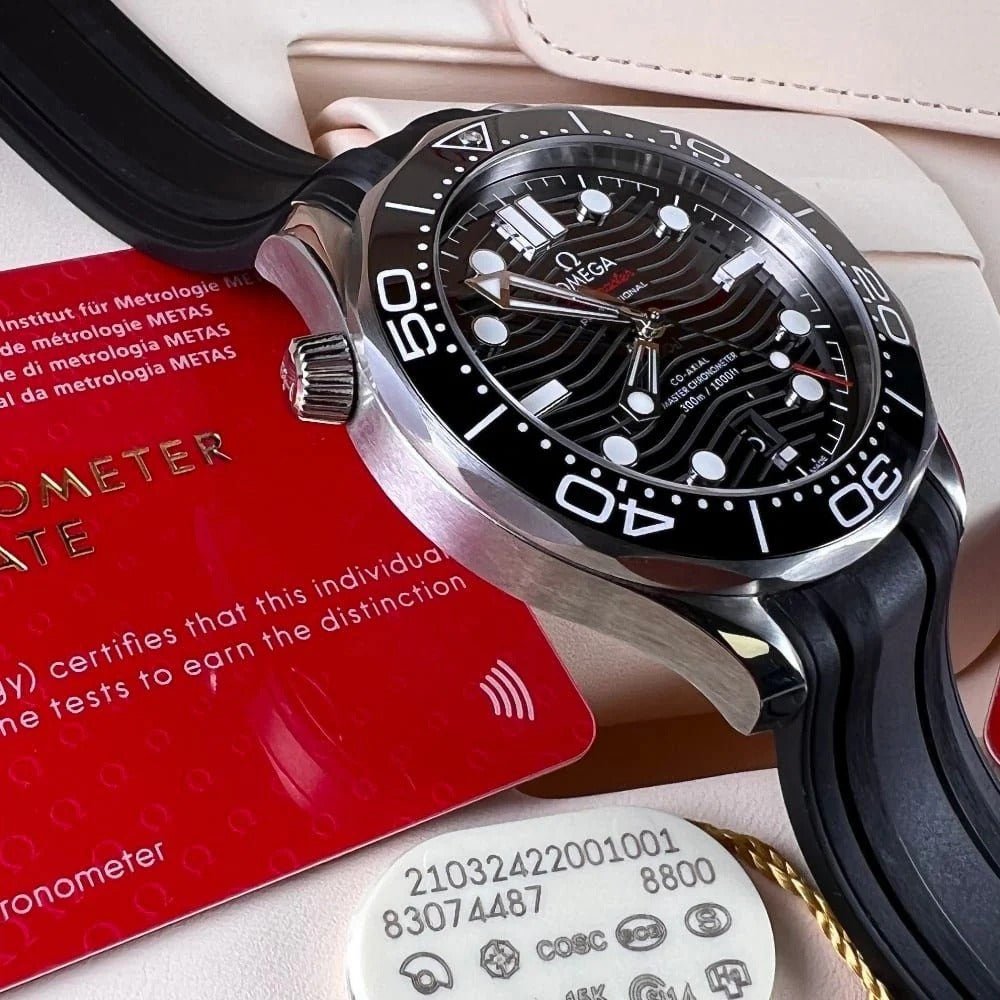 Omega Seamaster Mirror Original Stainless Steel Bracelet Watch (Ref. V11)
