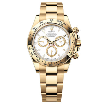 Rolex Daytona White Dial 43 mm Metal Bracelet Men's Watch