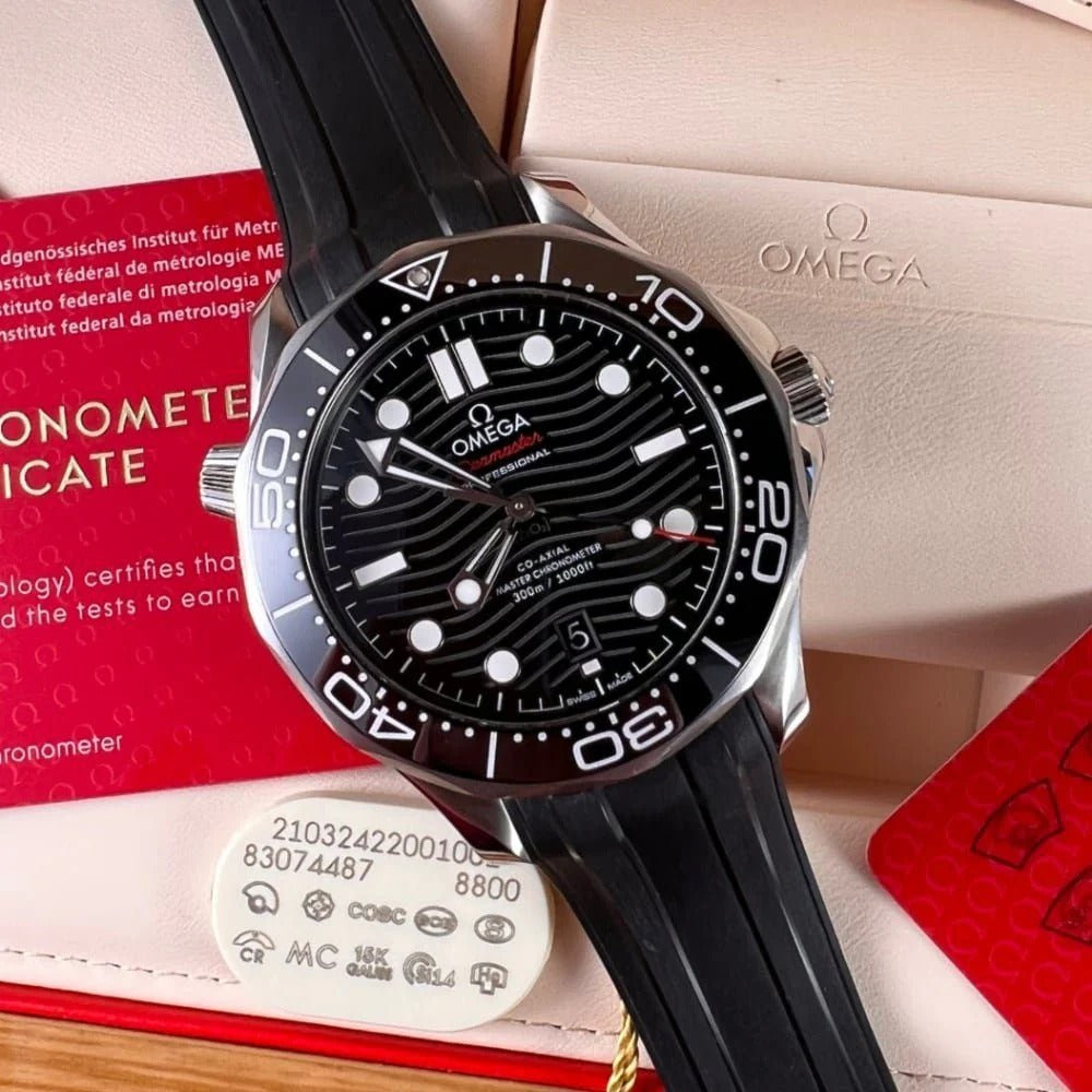 Omega Seamaster Mirror Original Stainless Steel Bracelet Watch (Ref. V11)