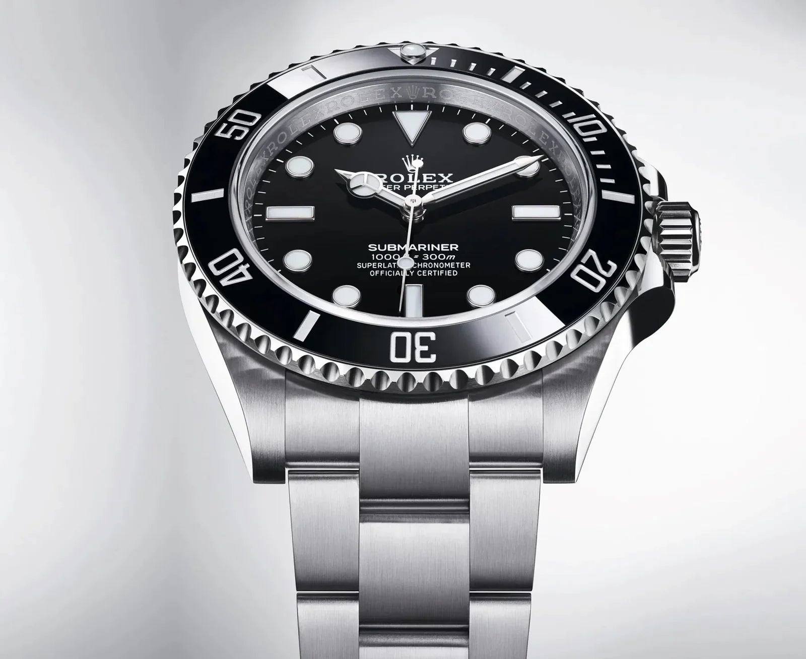 Rolex Submariner Black Dial 41 mm Metal Bracelet Watch