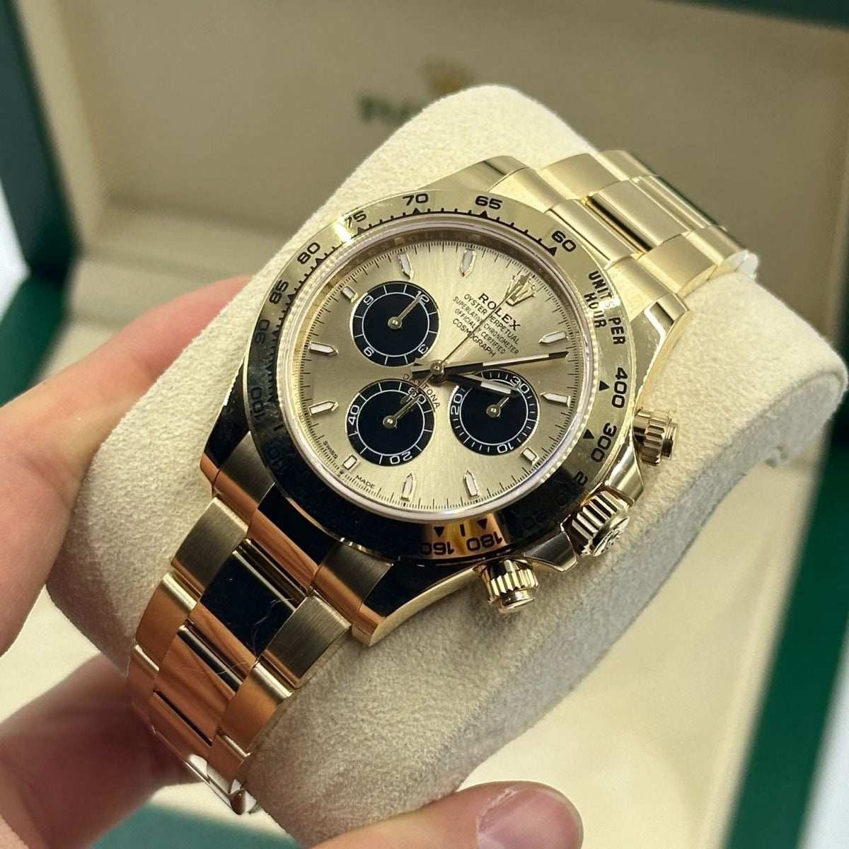 Rolex Daytona 43 mm Metal Bracelet Men's Watch