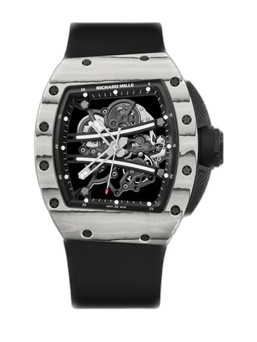 UMI RM 61-01 Yohan Blake Skeleton Dial White Forged Carbon Sports Replica Watch
