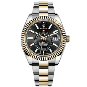 Rolex Sky-Dweller White Dial 43 mm Metal Bracelet Men's Watch (Ref. 026)