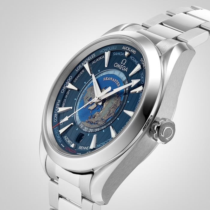 Omega Seamaster Mirror Original Stainless Steel Bracelet Watch (Ref. V18)