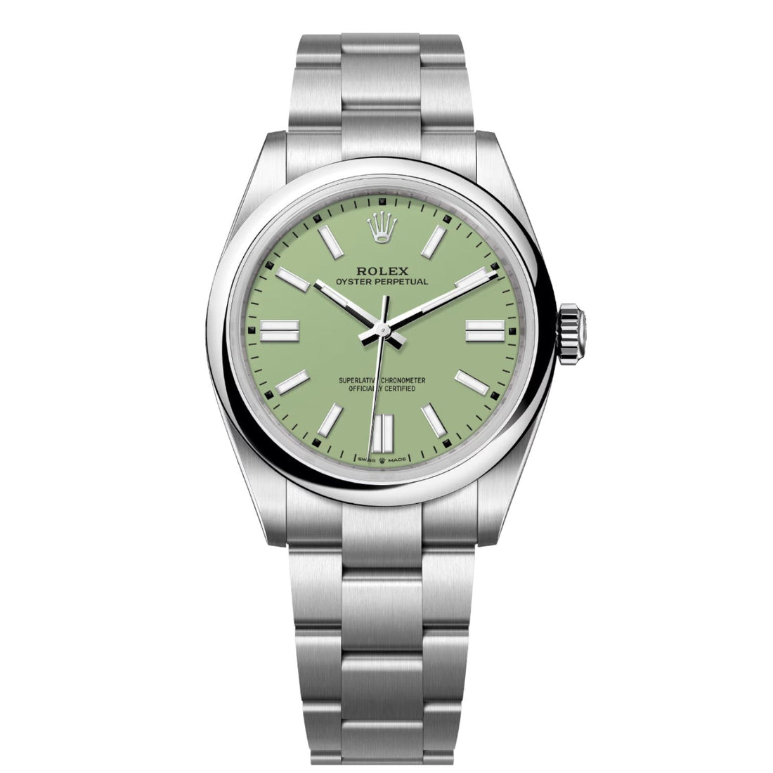Rolex Perpetual 41 mm Metal Bracelet Men's Watch (Ref. 056)