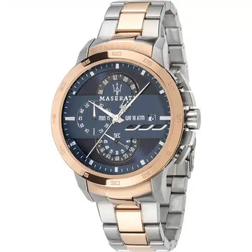 Maserati Blue Dial 45 mm Metal Bracelet Men's Watch R8873619002