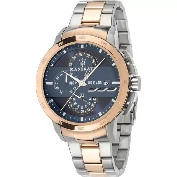 Maserati Blue Dial 45 mm Metal Bracelet Men's Watch R8873619002