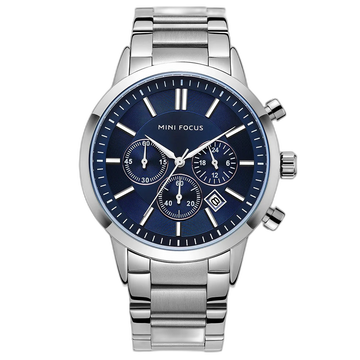 Mini Focus Men's Watch – MF0188G.02 Silver Blue
