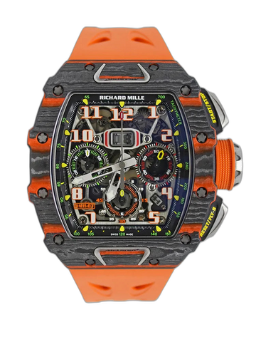Richard Mille RM 11-03 Black Orange NTPT Carbon Fiber Automatic Replica Watch