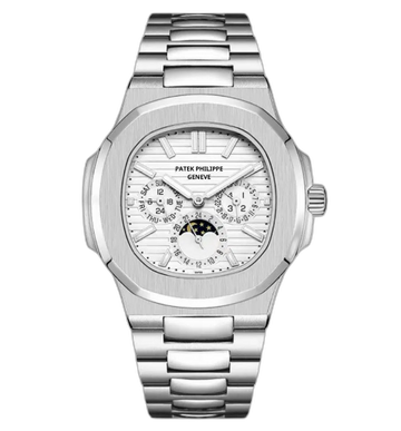 Patek Philippe Nautilus White Dial 41 mm Stainless Steel Bracelet Men's Watch (Ref. V1)