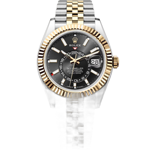 Rolex Sky-Dweller Black Dial 42 mm Metal Bracelet Men's Watch
