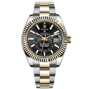 Rolex Sky-Dweller White Dial 43 mm Metal Bracelet Men's Watch (Ref. 026)