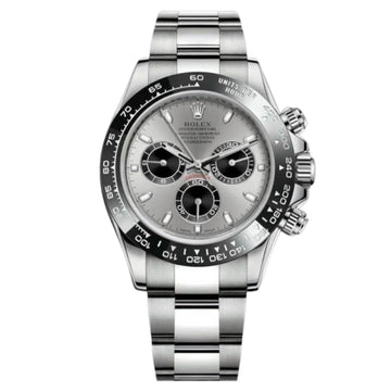 Rolex Daytona Gray Dial 43 mm Metal Bracelet Men's Watch
