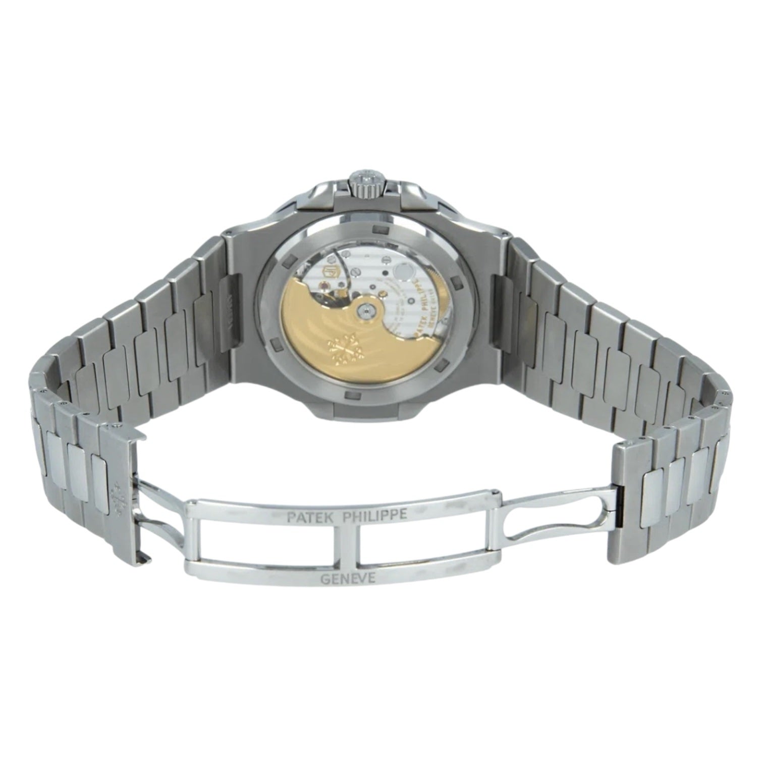 Patek Philippe Nautilus Black Dial 41 mm Stainless Steel Bracelet Men's Watch (Ref. V1)