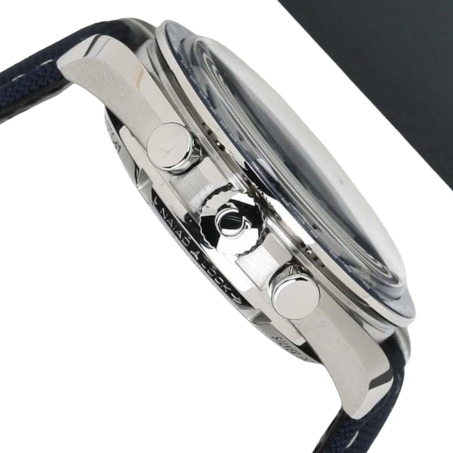 Omega Speedmaster Mirror Original Stainless Steel Bracelet Watch (Ref. V2)