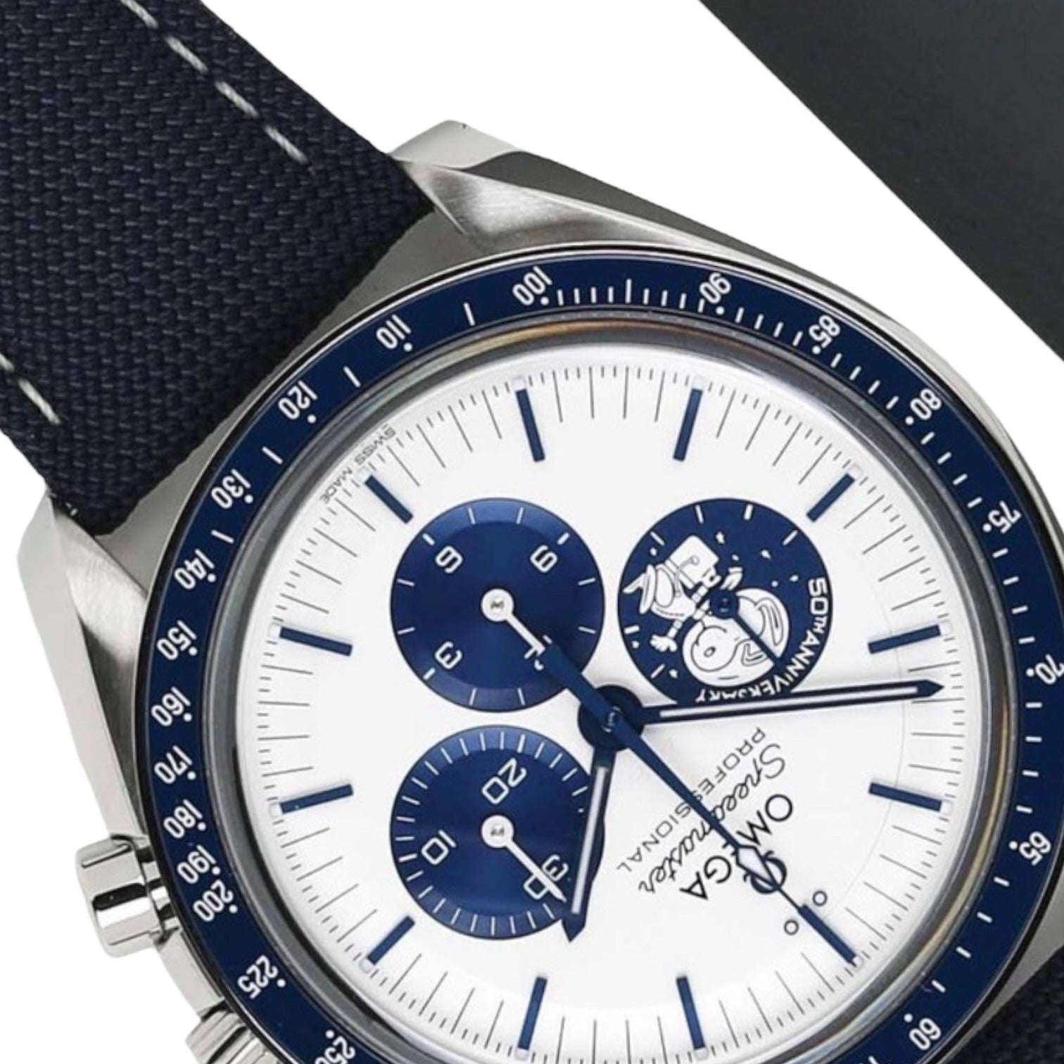 Omega Speedmaster Mirror Original Stainless Steel Bracelet Watch (Ref. V2)