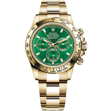 Rolex Daytona Green Dial 43 mm Metal Bracelet Men's Watch (Ref. 103)