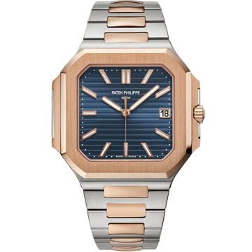 Patek Philippe Blue Dial 45 mm Stainless Steel Bracelet Men's Watch (Ref. V2)