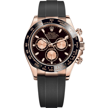 Rolex Daytona Rubber Black Dial 42 mm Men's Watch