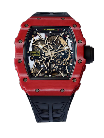 UMI Super Clone Richard Mille RM 35-02 “Free Sprung” Rafael Nadal NTPT Carbon Automatic Watch