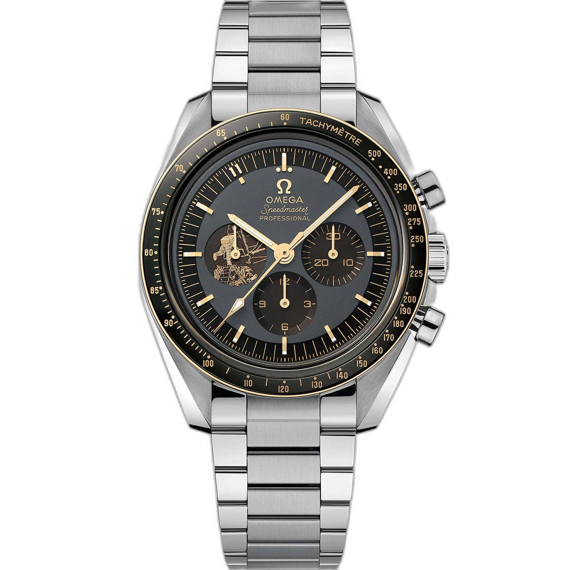 Omega Speedmaster Mirror Original Stainless Steel Bracelet Watch (Ref. V5)