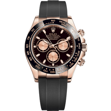 Rolex Daytona Rubber Black Dial 42 mm Men's Watch