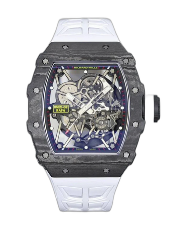 ZF Factory Richard Mille RM 35-02 Rafael Nadal Carbon Fiber Red Bezel V7 Super Clone Watch