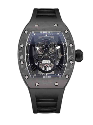 Richard Mille RM52-01 Replica Skull Tourbillon Carbon Fiber Camouflage