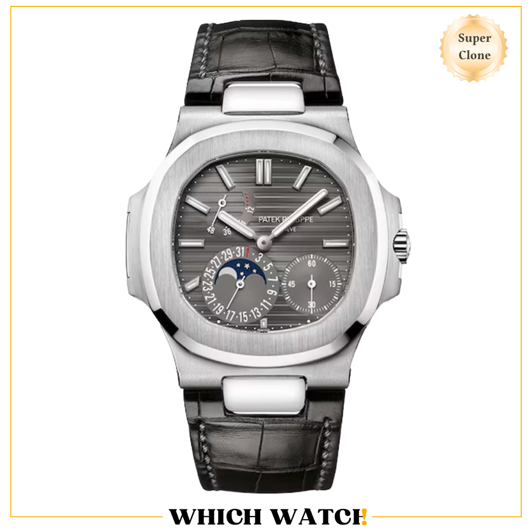 Patek Philippe Super Clone with Swizz Machine (Ref. V5)