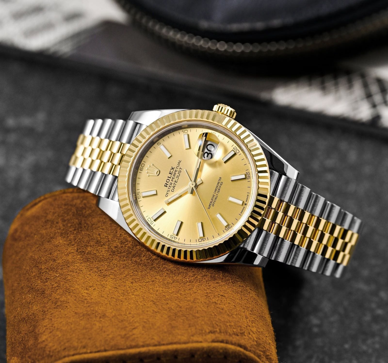 Rolex Datejust 41 mm Metal Bracelet Men's Watch