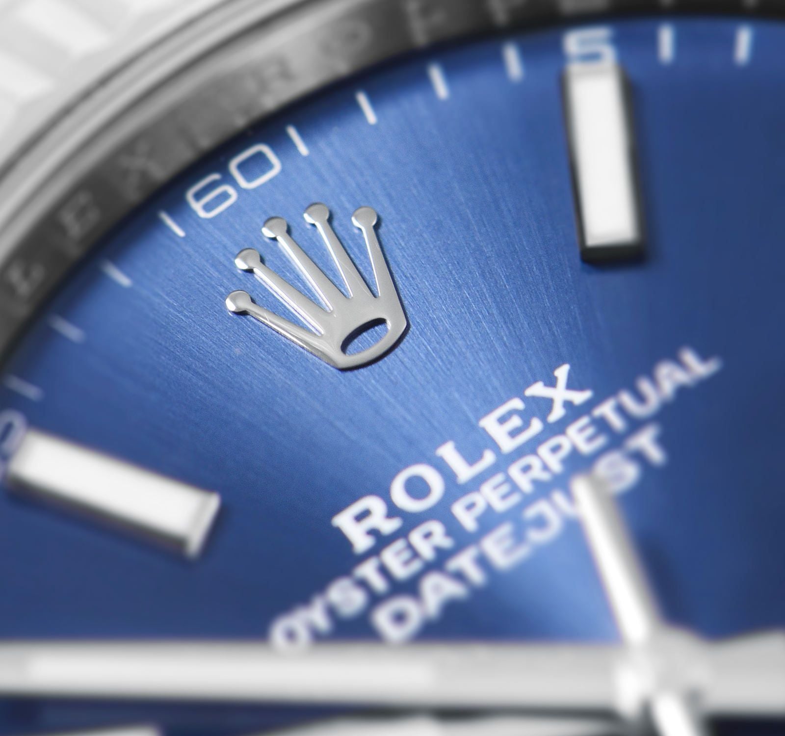 Rolex Datejust Blue Dial 41 mm Metal Bracelet Men's Watch