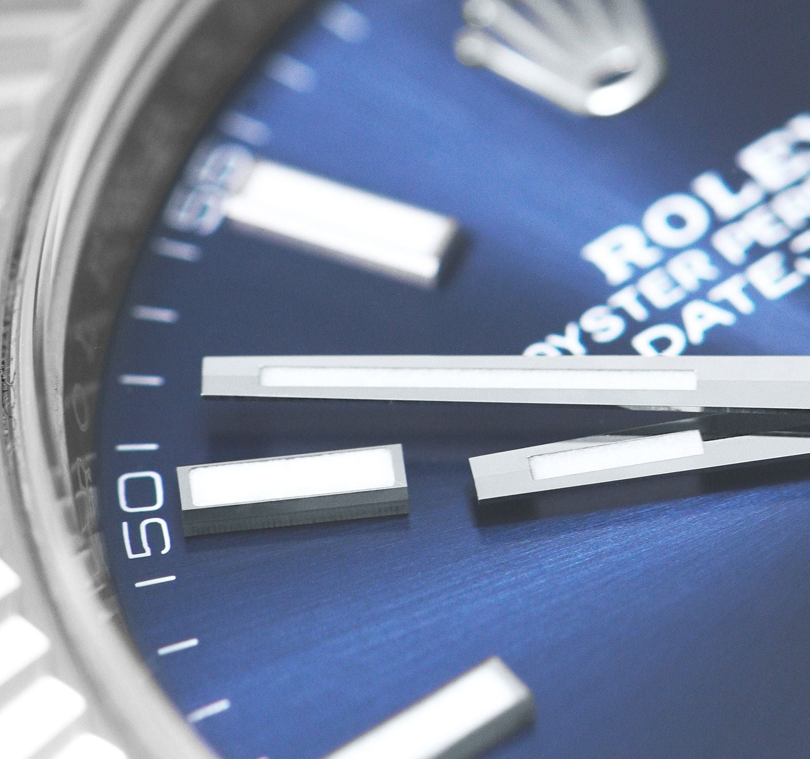 Rolex Datejust Blue Dial 41 mm Metal Bracelet Men's Watch