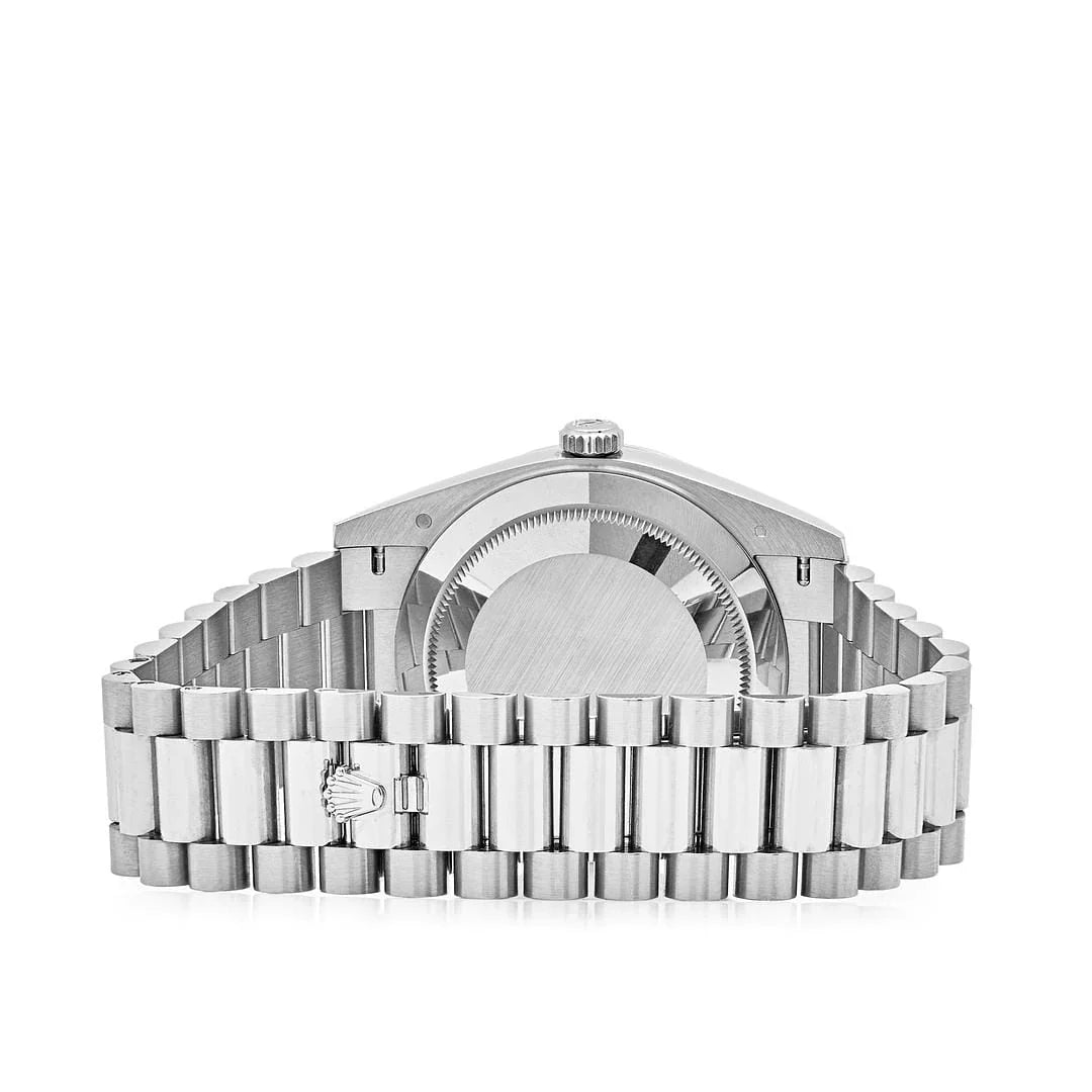 Rolex Day-Date Green Dial 41 mm Metal Bracelet Men's Watch (Ref. 120)