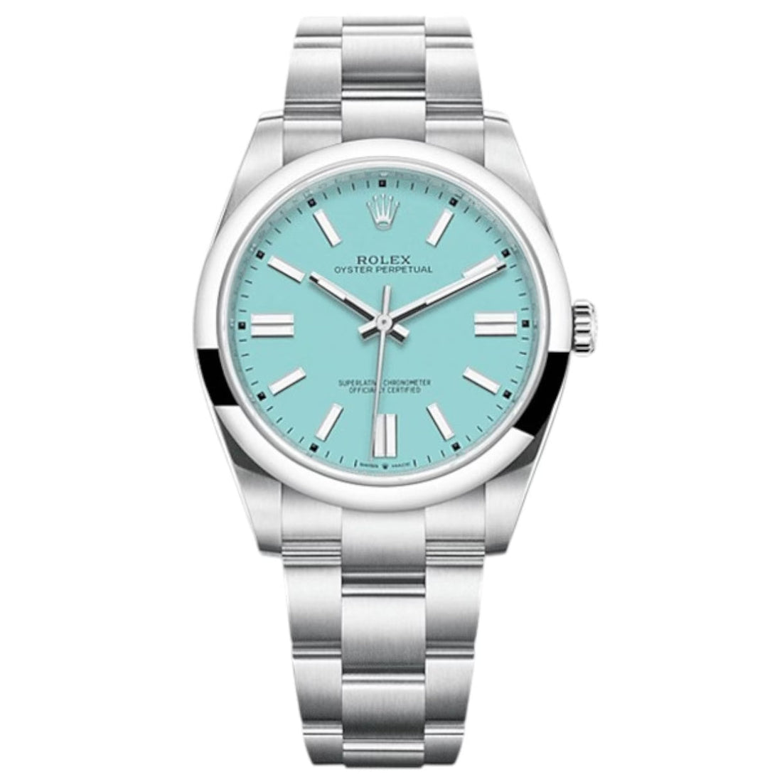 Rolex Perpetual 41 mm Metal Bracelet Men's Watch (Ref. 061)