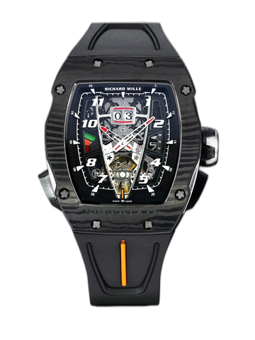 Replica Richard Mille RM 40-01 McLaren Speedtail Carbon Case Rubber Strap Tourbillon Movement Watch