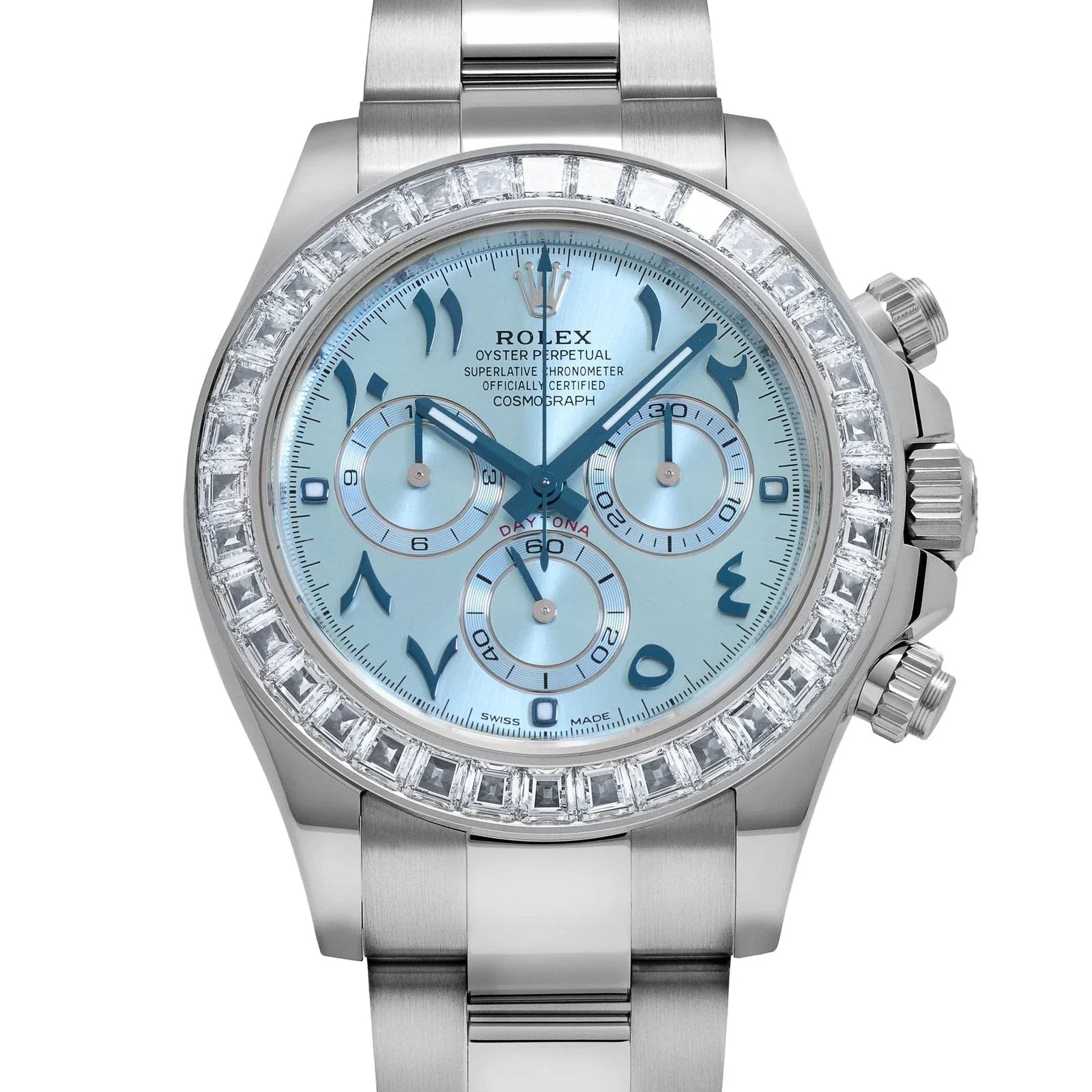 Rolex Daytona Metal Bracelet Men's Watch (Ref. 024)