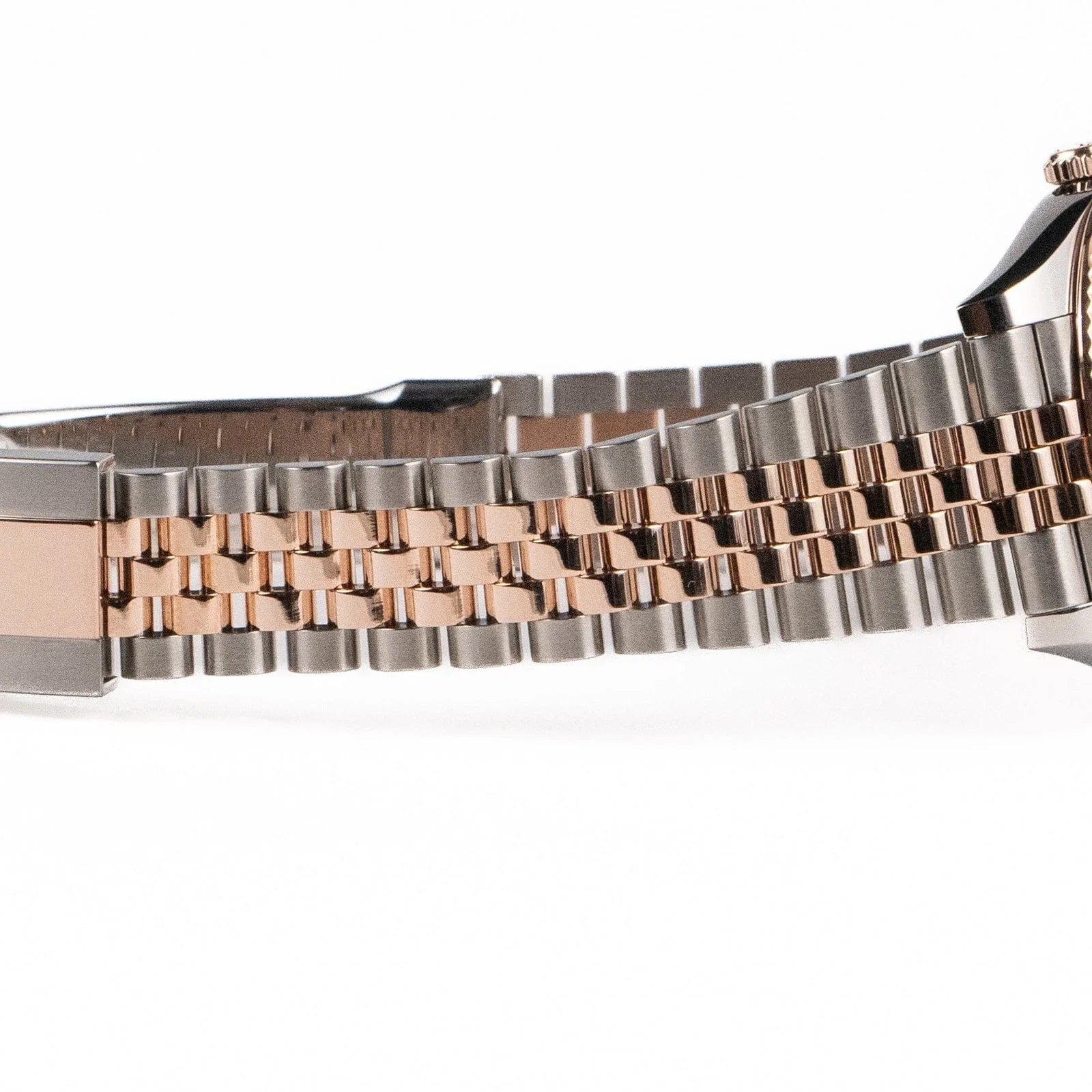 Rolex Datejust Brown Dial 41 mm Metal Bracelet Men's Watch