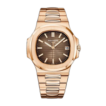 Patek Philippe Nautilus Brown Dial 41 mm Stainless Steel Bracelet Men's Watch