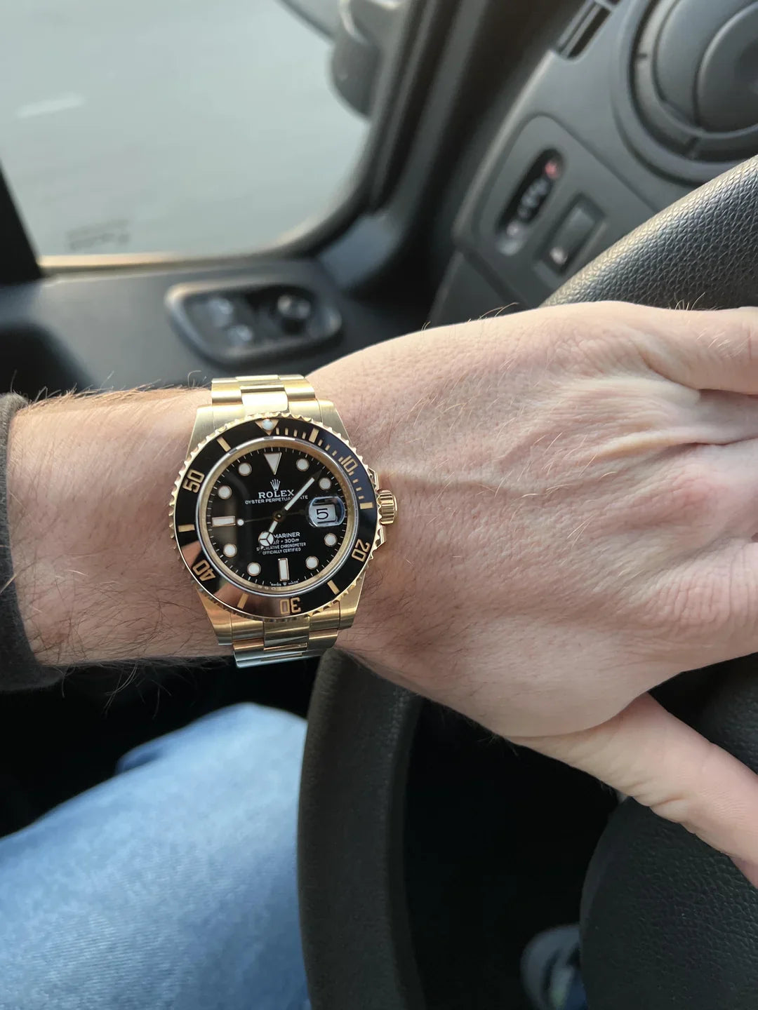 Rolex Submariner Black Dial 41 mm Metal Bracelet Men's Watch (Ref. 004)