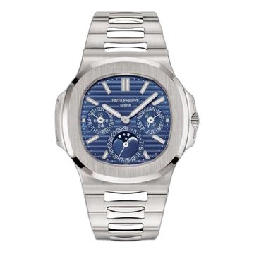 Patek Philippe Nautilus Blue Dial 41 mm Stainless Steel Bracelet Men's Watch (Ref. V1)