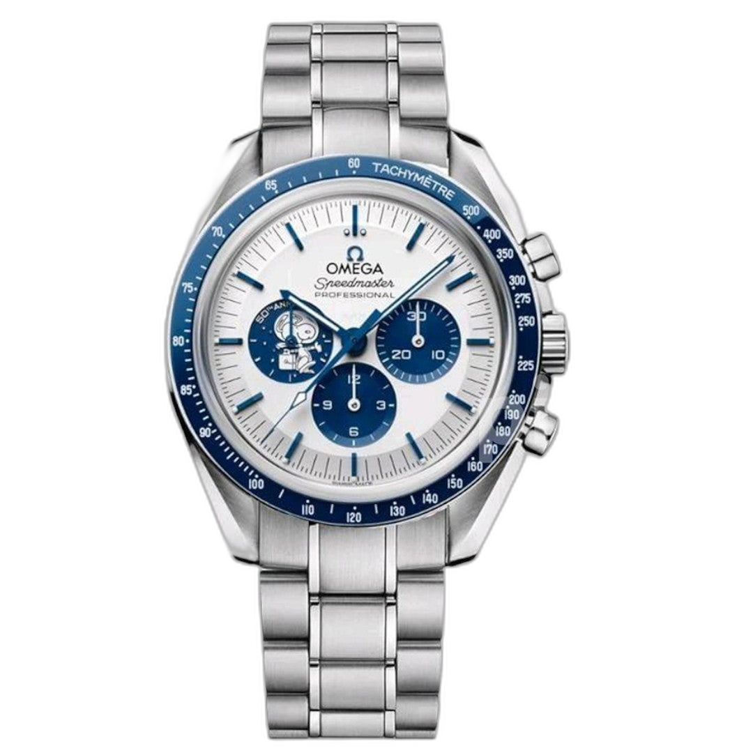 Omega Speedmaster Mirror Original Stainless Steel Bracelet Watch (Ref. V6)