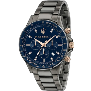 Maserati Blue Dial 44 mm Metal Bracelet Men's Watch R8873640001