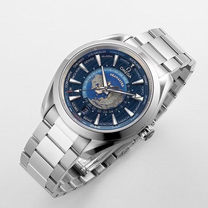 Omega Seamaster Mirror Original Stainless Steel Bracelet Watch (Ref. V18)